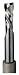 CMT 191.000.02 5 Piece Solid Carbide Upcut Spiral 1/4 & 1/2 Shank Router Bit Set