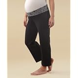 Mimi Maternity? Yoga Pant with Roll Waist, Under Belly