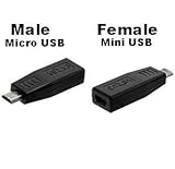 HDE Micro USB to Mini USB (M/F)