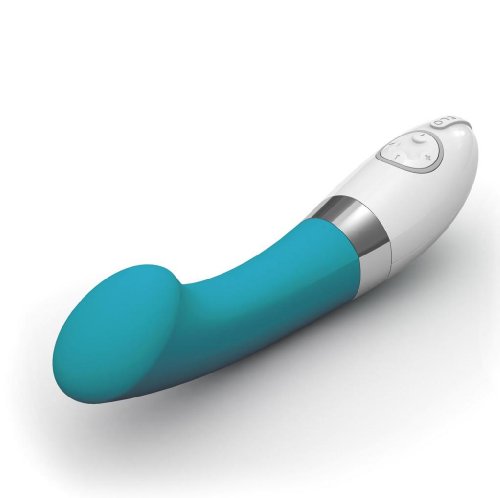 y2Massager Gigi Turquoise Blue Premium LELO Vibrator with Lubricant Sample
