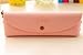 PINK Cute pony creative minimalist leather pencil case school pencil case