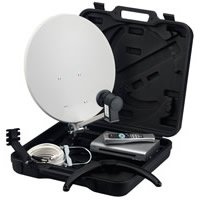 Comag Mini Suitcase System 2 Black with 12v Receiver - Satgear version