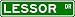 LESSOR Street Sign ~ Personalized Family Lastname Novelty Sign ~ Gameroom, Basement, ...
