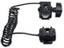 ALZO ETTL + Wireless Dual Hot Shoe Cord - Canon - Works with Canon 450D 1000D 400D 350D 300D XTi XT XSi XS T1i etc. - by alzodigital.com