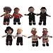 Multicultural Friends- Dressing Doll Set