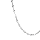 Karat Platinum Singapore Chain Necklace, 18