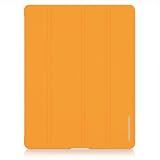 CaseCrown Omni Cover Case (Orange) for the new iPad and iPad 2 (Built-in magnet for sleep / wake feature)
