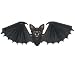 Halloween Tissue Bat 9in. x 24in. Pkg/1
