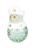Pack of 24 Glitter Buddies LED Lighted Nurse Snowman Christmas Ornaments 2.5