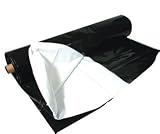 Black & White Poly Film 5.5 Mil 10' x 100'