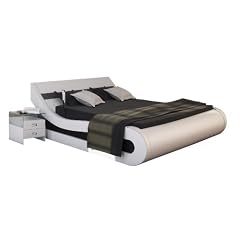 McBett Design-Wasserbett Salsa Dual, schwarz-wei�, 180 cm x 200 cm
