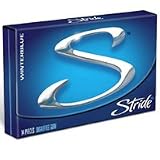 Stride Sugar free Gum With Winterblue Flavor - 14/ Pack, 12 ea