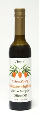 Plato's Extra Spicy Habanero Infused Olive Oil 375mL