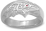 Baltimore Ravens NFL Sterling Silver Ring