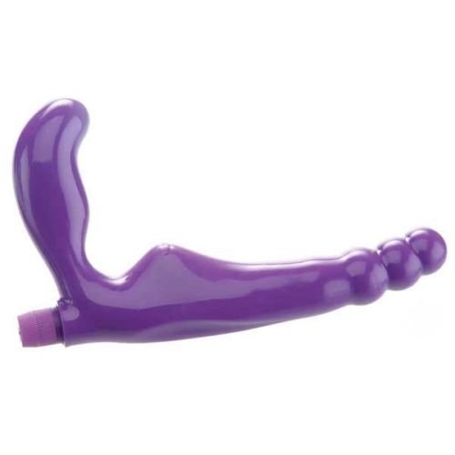Vibrating Double Ended Dildo Dong Vibe Vibrator Gal Pal Strapless Strap-On