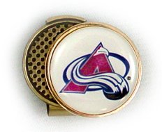 Buy Colorado Avalanche Hat Clip & Golf Ball Marker by Waggle Pro Shop