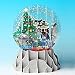 POP UP SNOW GLOBE CHRISTMAS CARD - SGS23 - CATS