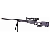 Well L96 AWP 500 fps Bolt Action Airsoft Sniper Rifle MB01 with 3x Scope & Bipod