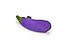 P.L.A.Y. Cute Plush Dog Toys - Vegetable Themed Durable Squeaker Plush Chew Toy, Great for Puppies & Small, Medium, Large Dogs - Machine Washable, Recycled Materials (Farm Fresh Eggplant)