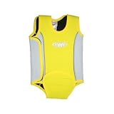 TWF Baby Wrap Wetsuit 6-12 mths Yellow TWF Baby Wrap Wetsuit 6-12 mths Yellow