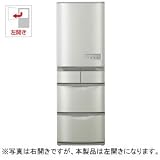 【エコポイント対象商品】日立 415L 5ドア ノンフロン冷蔵庫（ハイブライトステンレス）【左開き】フロストリサイクル冷却 ビッグ＆スリム60 R-S42ZM-LSH