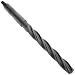 Union Butterfield T400 High Speed Steel Core Drill Bit, Black Oxide Finish, Morse Taper Shank, Spiral Flute, 118 Degree Point Angle, 1 1/4"