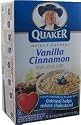 Quaker Instant Oatmeal Vanilla Cinnamon 12.6 oz - 6 Pack