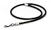 BICO 4mm Black Rubber Necklace (CL5)