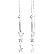 Sterling Silver Stars & Hearts Earrings
