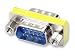 eSTAR 15 Pin HD15 VGA SVGA Monitor Gender Changer Adaptor M-M Image