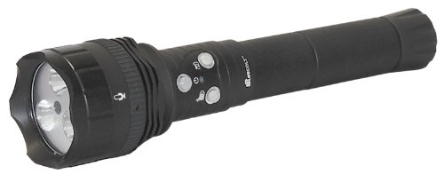  Falcon Innovations FIDV4 Bluecolt DV4 BLUECOLT Tactical Rechargeable Flashlight Kit with Video Recording, Black 