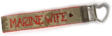 Marine Wife Key Chain - Made in USA