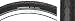 Michelin City Tire with Protek Plus and Reflective Sidewalls (Black, 700x38c)