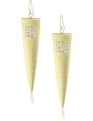 Dean Davidson "HERO" Gold Crystal Dagger Drop Earrings