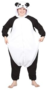 Kigs Adult Panda Costume - Kigurumi Onesie Pyjamas; One Size