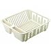 Rubbermaid Home 6049-AR-BISQU Twin Sink Dish Drainer