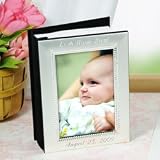 Beaded Baby Silver Photo Album