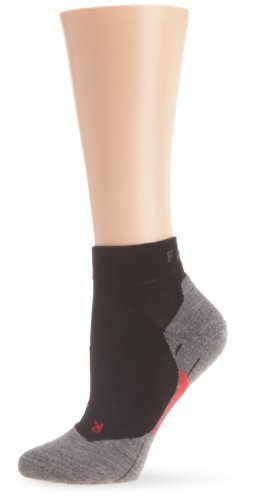 FALKE Damen Running-Socke RU 4 Cushion Short, black-grey, 39-40 Preisvergleich
