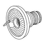 BRASSCRAFT SF0081 SLOTLESS AERATOR RUBBER CHROME 15/16