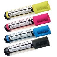 Compatible MultiColor High Capacity Epson Multi-pack Cartridges 4,000 Page Yield for Epson AcuLaser C1100, Epson AcuLaser C1100N, Epson AcuLaser CX11N, Epson AcuLaser CX11NF