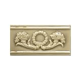 Adex USA Hampton Listello Renaissance 3 x 6 Olive Ceramic Tile & Stone