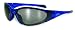 EXTRA BLUE-FLASH MIRROR LENSES SUNGLASSES, SPORTS EYEWEAR