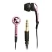 iFrogz epd33-pinkblack EarPollution Plugz Earbud Headphones (Pink/Black)