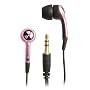 iFrogz epd33-pinkblack EarPollution Plugz Earbud Headphones (Pink/Black)