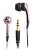 31rEn1eZRgL. SL75  iFrogz epd33 pinkblack EarPollution Plugz Earbud Headphones (Pink/Black)
