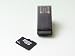 上海問屋 microSD / microSDHCカードリーダー(黒) DN-CR340 Black