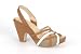 Bronx Bizz Damen, tan / white / taupe