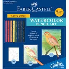 Faber-Castell Getting Started Watercolor Pencil Art Set 800094