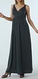 Women's Lauren Kiyomi Twist Strap Long Jersey Dress - Maternity (More Colors Available)