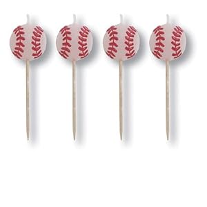 All-Star Baseball Birthday Candles All-Star Baseball Birthday Candles